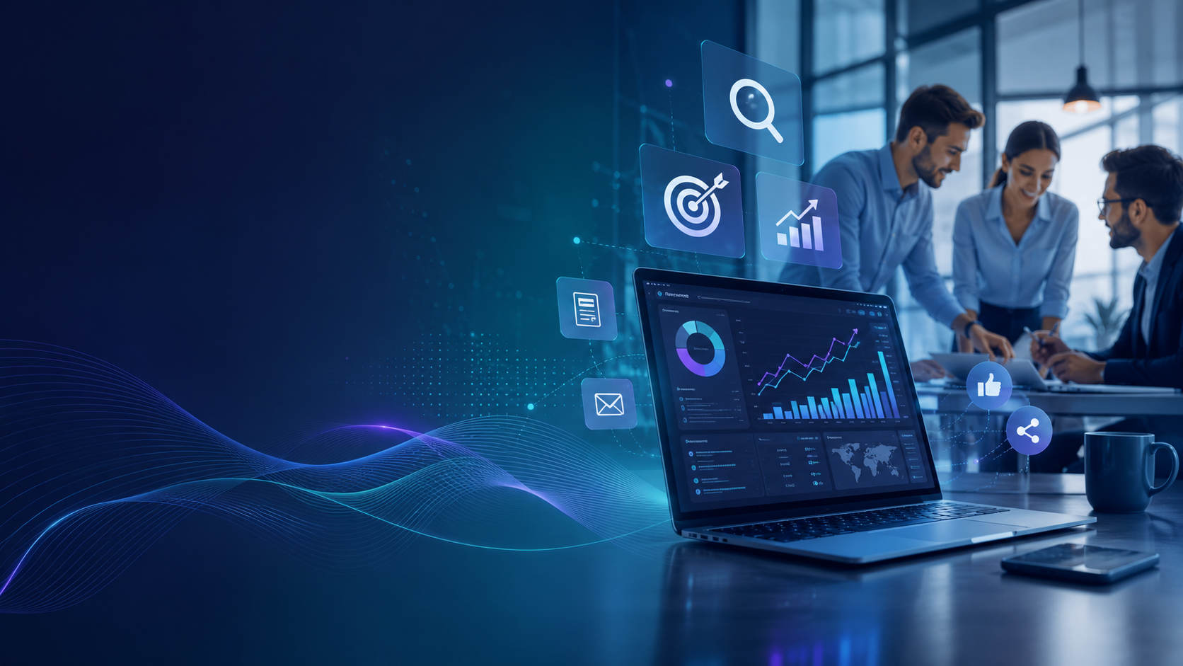 SEO agency analytics and digital growth team
